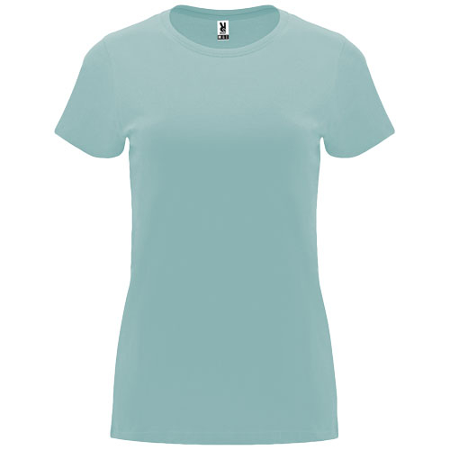 T-shirt Femme en coton 170gr à personnaliser Capri ROLY Washed Blue